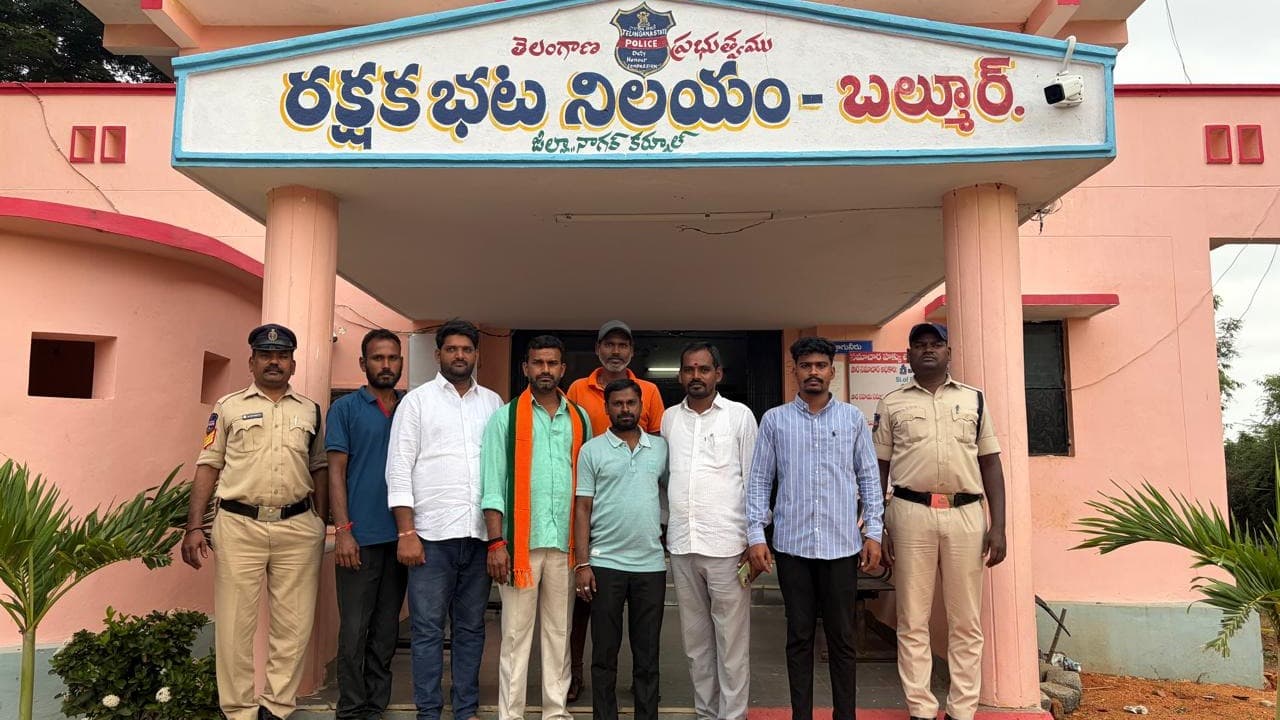 బల్మూర్ మండలంలో బీజేపీ, బీజేవైఎం  నాయకుల ముందస్తు అరెస్ట్